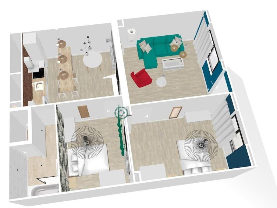 Cosy Eden 2Ch - Foire Expo & Stationnement Gratuit Pau Exterior foto
